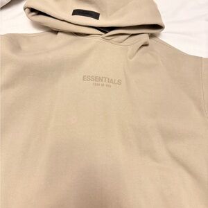 Essential Fear of God Green Hoodie